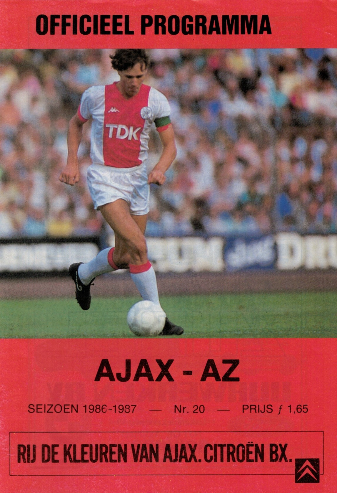 AZ Programma 2-mei-1987 Ajax uit